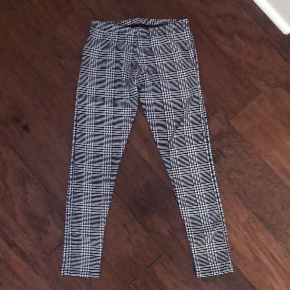Girls Houndstooth Leggings